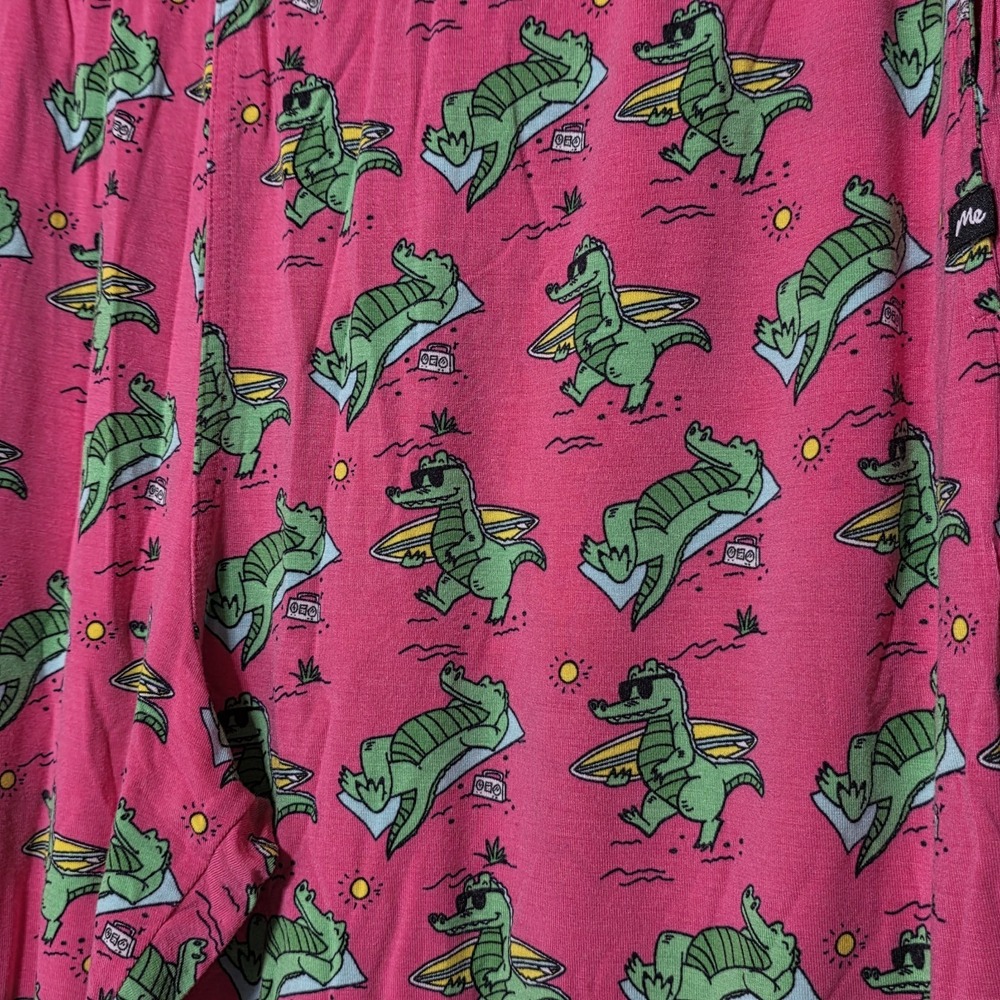 Me Undies Lounge Pants - Alligator On The Beach Theme - XL - Picture 5 of 8